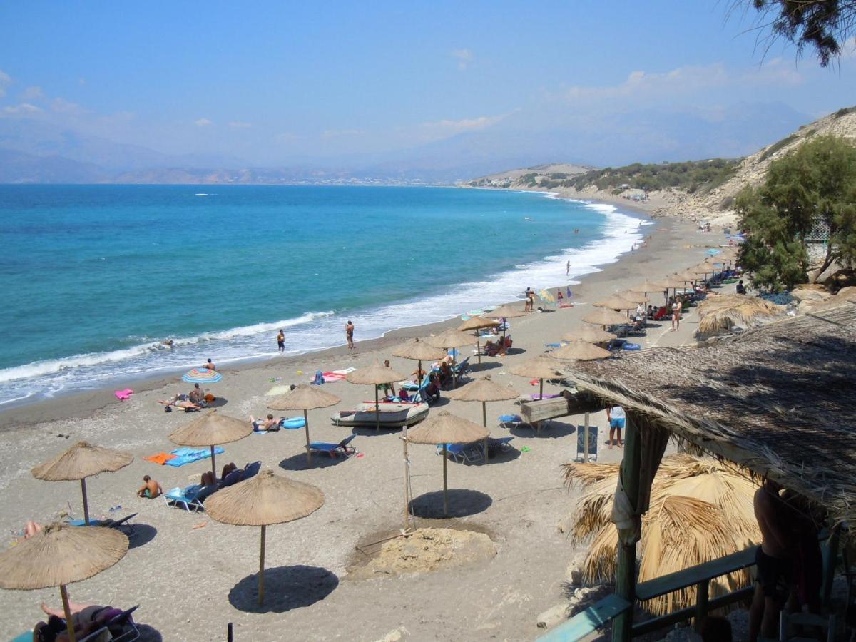 Galini Apartments Ideal For Family Near The Beach Kalamaki  Dış mekan fotoğraf